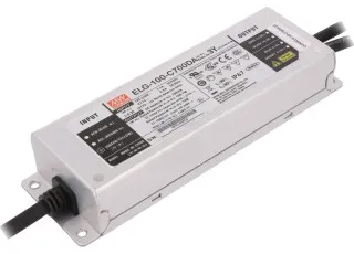 ELG-150-C700D2-3Y Mean Well AC/DC перетворювач, LED драйвер з димуванням