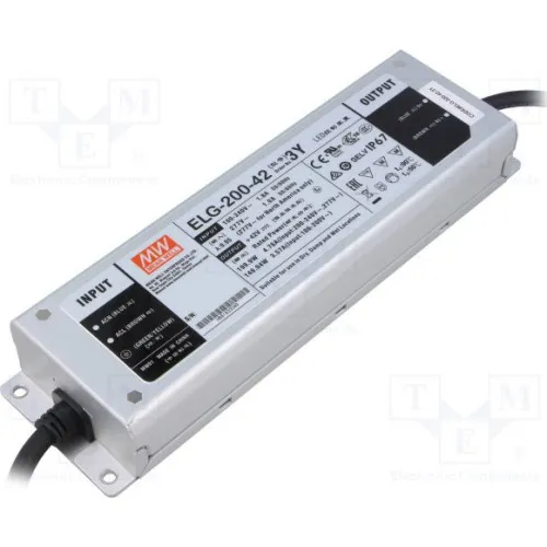 ELG-200-42A-3Y Mean Well AC/DC преобразователь, LED драйвер