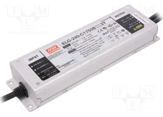 ELG-240-C1750B-3Y Mean Well AC/DC преоброазователь, LED драйвер с диммингом