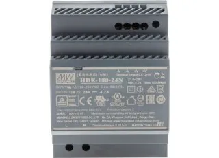 HDR-100-48N Mean Well AC/DC преобразователь на DIN рейку; 100.8Вт, 48В, 2.1А