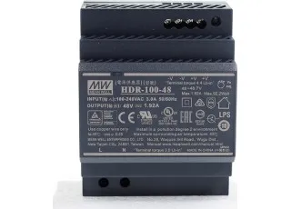 HDR-100-48 Mean Well AC/DC преобразователь на DIN рейку; 92.2Вт, 48В, 1.92А