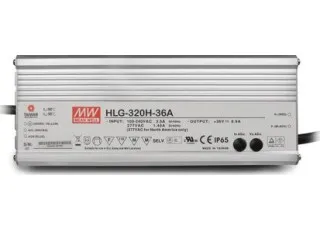 HLG-320H-36A Mean Well AC/DC перетворювач, LED драйвер
