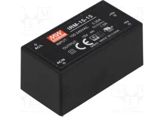 IRM-15-5 Mean Well AC/DC перетворювач на друковану плату