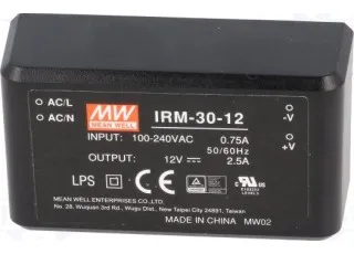 IRM-30-48 Mean Well AC/DCпреобразователь на печатную плату