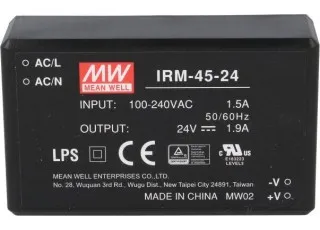 IRM-45-48 Mean Well AC/DC производитель на печатную плату