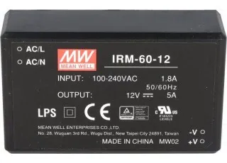 IRM-60-48 Mean Well AC/DC преобразователь на печатную плату
