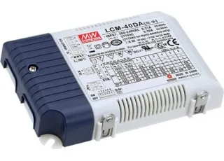 LCM-40DA Mean Well AC/DC перетворювач, димується LED драйвер