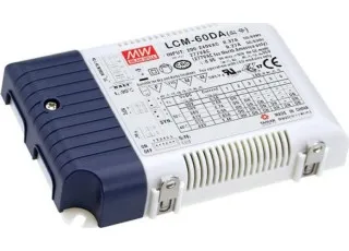 LCM-60DA Mean Well AC/DC перетворювач, димується  LED драйвер