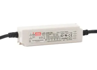LPF-25D-36 Mean Well AC/DC перетворювач, LED драйвер з диміванням