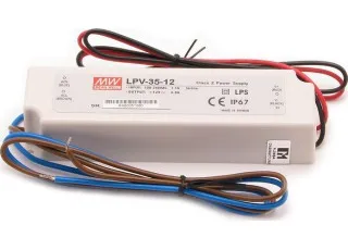 LPV-35-36 Mean Well AC-DC перетворювач, LED драйвер