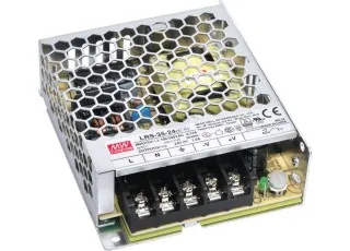 LRS-35-24 Mean Well AC/DC преобразователь 36Вт, 24В, 1.5А