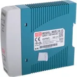 MDR-10-15 Mean Well AC-DC преобразователь на DIN рейку: 10Вт, 15В, 0.67А