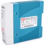 MDR-10-24 Mean Well AC-DC преобразователь на DIN рейку; 10Вт, 24В, 0.42А