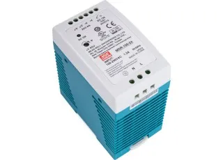 MDR-100-24 Mean Well AC-DC преобразователь на DIN рейку; 100Вт, 24В, 4А