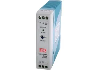 MDR-20-5 Mean Well AC-DC преобразователь на DIN рейку: 20Вт, 5В, 3А