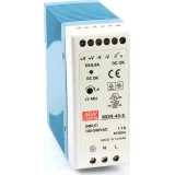 MDR-40-5 Mean Well AC-DC перетворювач на DIN-рейку; 40Вт, 5В, 6А