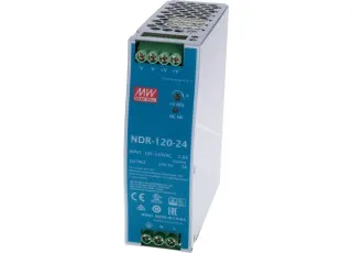 XDR-120E-24 Mean Well AC/DC перетворювач на DIN-рейку; 120Вт, 24В, 5А