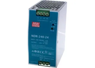 NDR-240-24 Mean Well AC/DC перетворювач на DIN-рейку; 240Вт, 24В, 10А