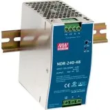 NDR-240-48 Mean Well AC/DC перетворювач на DIN-рейку; 240Вт, 48В, 5А