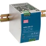 NDR-480-24 Mean Well AC/DC перетворювач на DIN-рейку; 480Вт, 24В, 20А