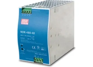 NDR-480-48 Mean Well AC/DC преобразователь на DIN рейку; 480Вт, 48В, 10А