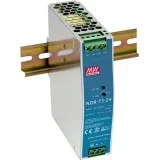 XDR-75E-24 Mean Well AC/DC перетворювач на DIN рейку; 75Вт, 24В, 3.2А