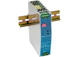 XDR-75E-24 Mean Well AC/DC преобразователь на DIN рейку; 75Вт, 24В, 3.2А