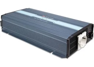 NTS-1200-212EU Mean Well DC/AC перетворювач 12/220В, 1200Вт, під європейську розетку