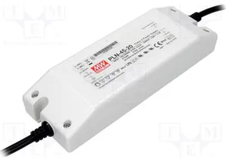 PLN-45-12 Mean Well AC/DC перетворювач, LED драйвер