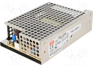 PSC-100B-C Mean Well AC/DC преобразователь в корпусе для низковольтных UPS систем