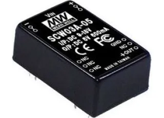 SCW03A-15 Mean Well DC-DC перетворювач ізольований, на плату