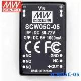 SCW05C-05 Mean Well DC-DC перетворювач ізольований, на плату