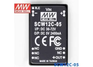 SCW12C-05 Mean Well DC-DC перетворювач ізольований, на плату
