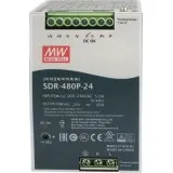 SDR-480P-24 Mean Well AC/DC перетворювач на DIN рейку, з функцією паралельного п..