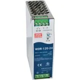 WDR-120-24 Mean Well AC/DC перетворювач на DIN-рейку; 120Вт, 24В, 5А