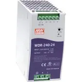 WDR-240-24 Mean Well AC/DC перетворювач на DIN-рейку; 240Вт, 24В, 10А