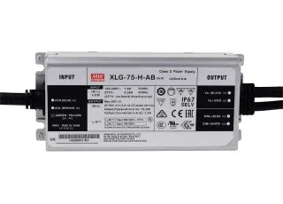 XLG-75-H-AB Mean Well AC-DC перетворювач, LED драйвер з димінгом