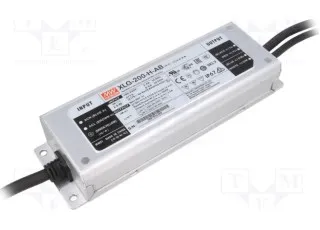 XLG-200-H-AB Mean Well AC-DC перетворювач, LED-драйвер з димінгom