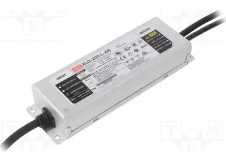 XLG-200-L-AB Mean Well AC-DC перетворювач, LED-драйвер з димінгom