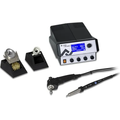 i-CON VARIO 2 + i-Tool Air S + X-Tool Vario ERSA (ICV2000AXV) Станция паяльно-ремонтная двухканальная