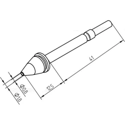 Ersa 722EN0818 Наконечник для оловоотсоса