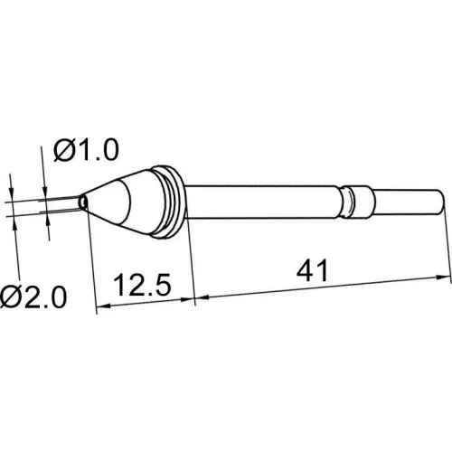 Ersa 722EN1020 Наконечник для оловоотсоса