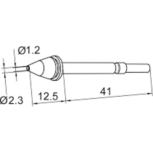 Ersa 722EN1223 Наконечник для оловоотсоса