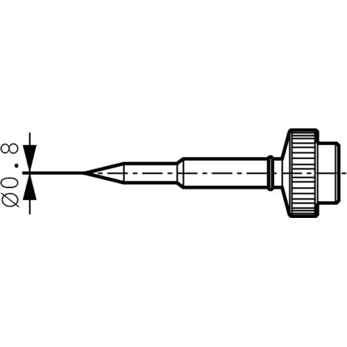 Ersa 612UD(LF) Жало для паяльника, "конус" 0.8 мм