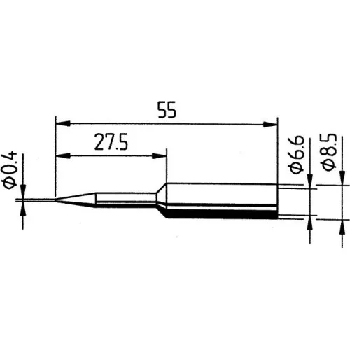 Ersa 832UD(LF) Жало для паяльника, "конус" 0.4 мм
