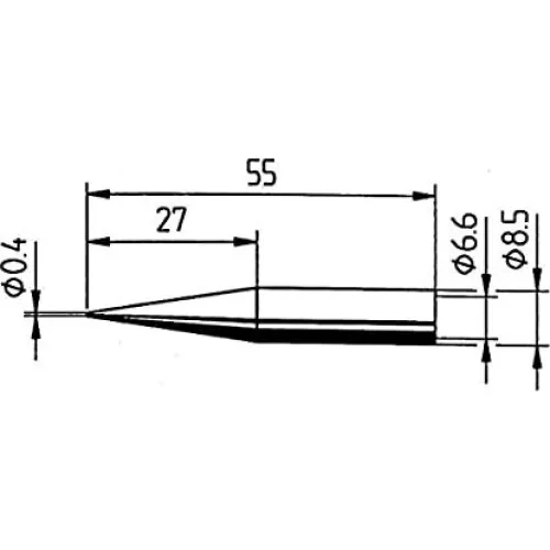 Ersa 842UD(LF) Жало Для паяльника, "конус" 0.4 мм