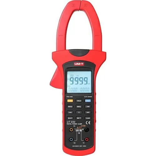 UT233 Uni-T Клещи токоизмерительные переменного тока, ваттметр