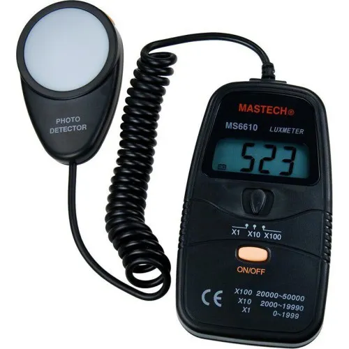 MS6610 Mastech Люксметр, измеритель освещенности