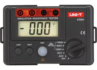 UT501 Uni-T Мегаомметр-измеритель сопротивления изоляции