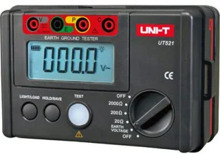 UT521 Uni-T Миллиомметр, измеритель сопротивления заземления